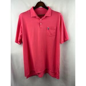 Men’s B. Draddy XL Coral Gold Polo Shirt
